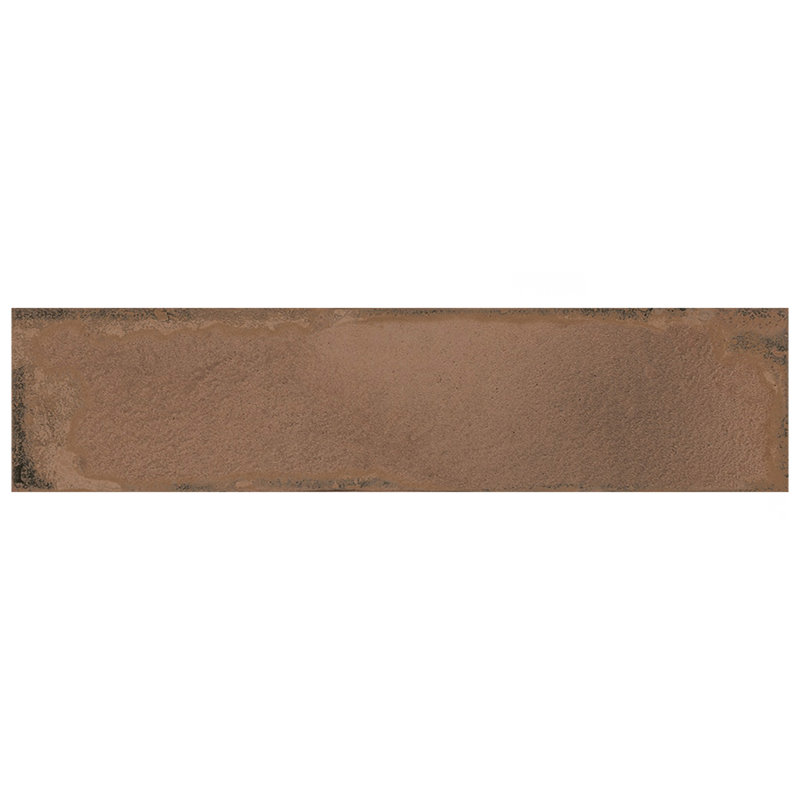 Luca 3" x 12" Ceramic Tile, Brown