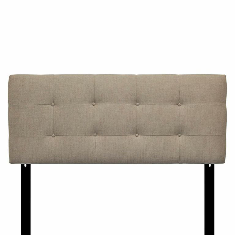Allande Upholstered Headboard, Arcadia Pebble, California King