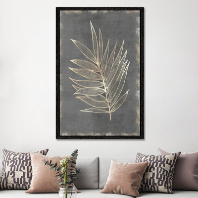 Gilded Botanical I by Eva Watts - Painting on Canvas
