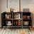 Modern large capacity storage sideboard.
