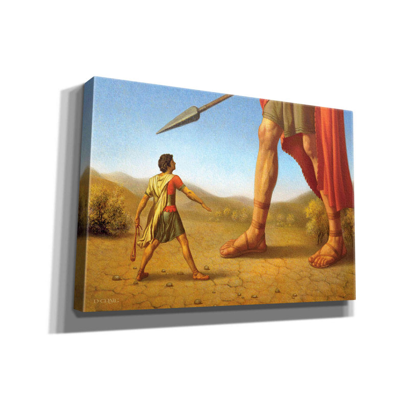 Sur toile, H 18 po x l 26 po x P 0,75 po
