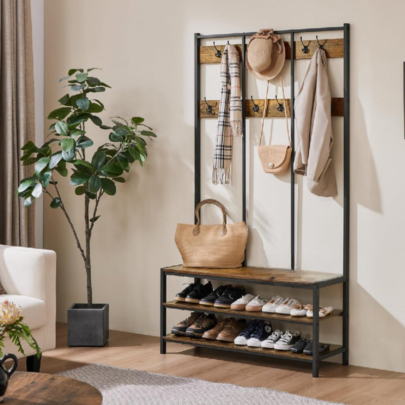 Freestanding 24 - Hook Coat Rack