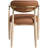 Eligah Vegan Leather Upholstered Dining Arm Chair-6766387-6766384