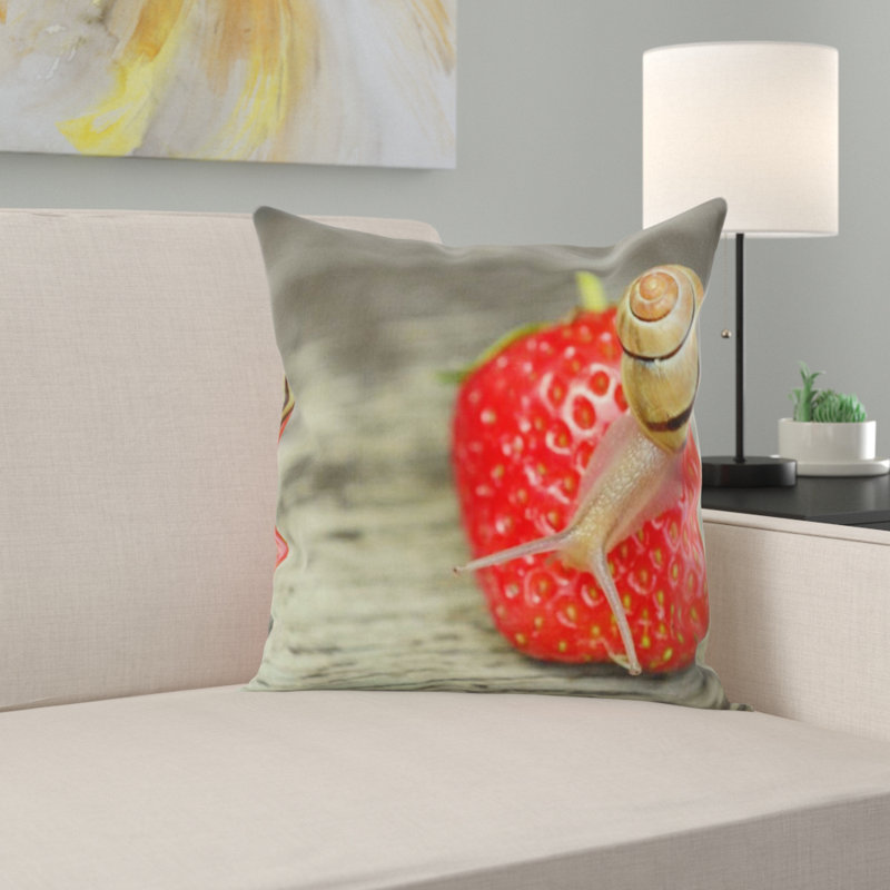 Coussin fraise