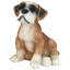 Figurine chiot boxer