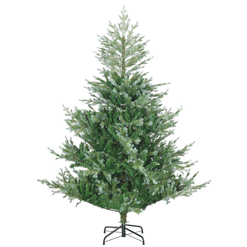 Arbre de Noël artificiel 6 pi avec 795 branches, ouverture automatique, base en acier