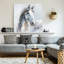 Mordern Horse Ar - reproduction d'art sur toile tendue-1721451637