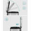 Steel Step On Kitchen Trash Can - 30L-100191313