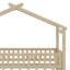 Lit en bois avec couchette-1076371908