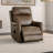 With Recliner Function Transitional Style Lift Chair Steel Seat Box Usb Port Wired Controller Dual Lift Motor Mechanism Brown Finish Primary Living Room