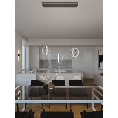Arshawn 3 - Light LED Kitchen Island Pendant