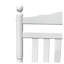 Fauteuil à bascule pour adulte balcon blanc
