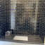 Athena Black 15" X 12" Glass Mosaic Wall Tile-63332420