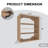 Short Tower Closet Unit Closet System-117010419-117010416