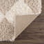 Tapis beige à motif géométrique contemporain Axlan Diiamond-227164495