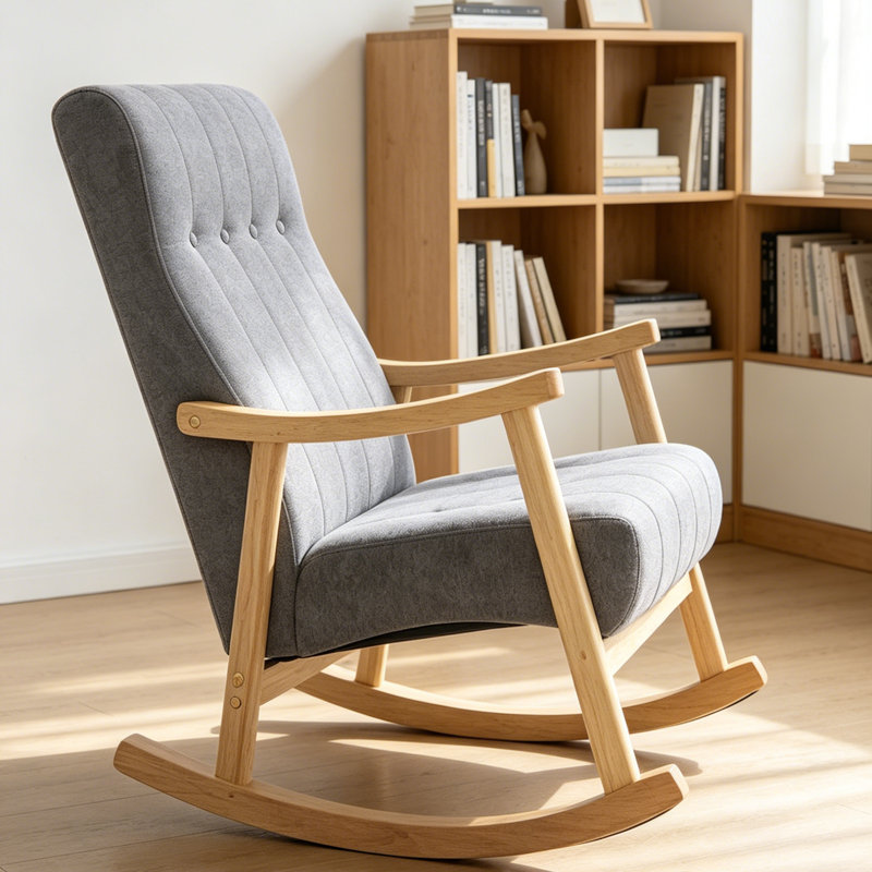 Rocking Chair, Grey