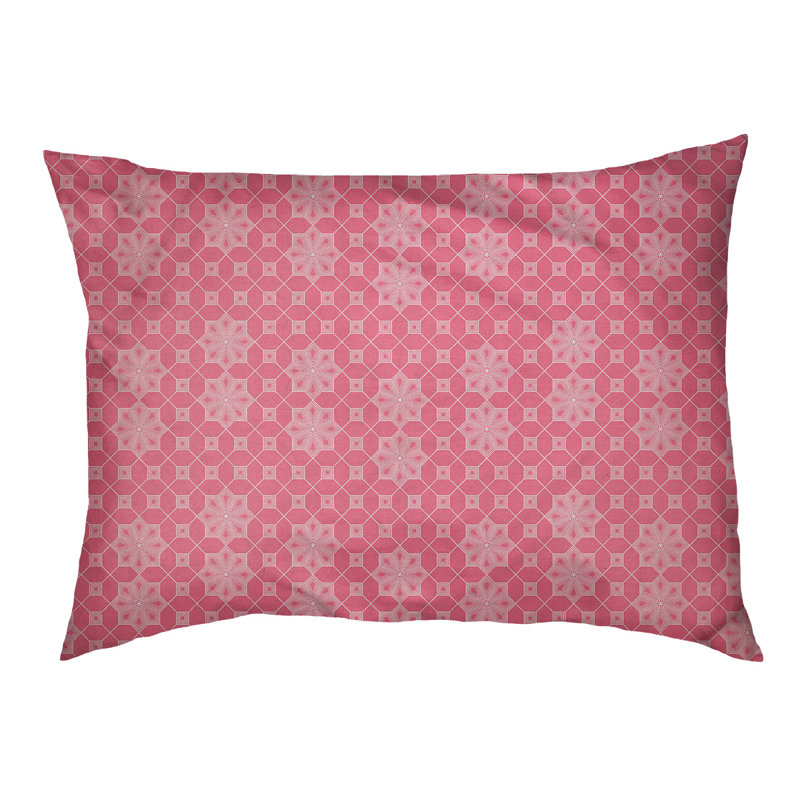 Coussin pour chien Byrge, Rose, Grand (l 42,5 po x P 32,5 po x H 14 po)