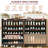 5-tier Shoe Cabinet With Sliding Shutter Doors Adjustable Shelf