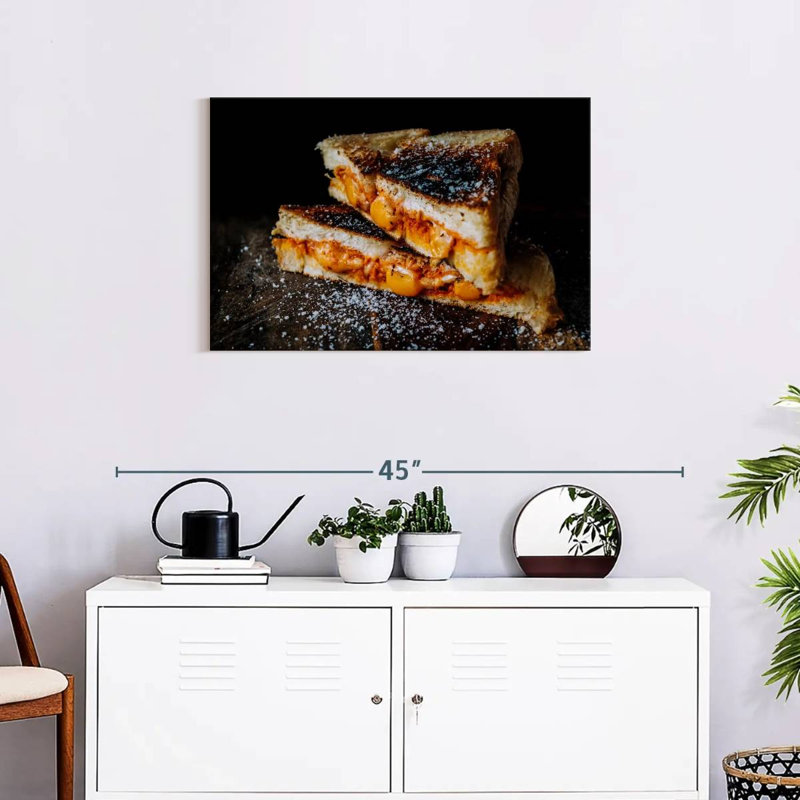 Yarlin Grilled Cheese, 20" H x 30" W