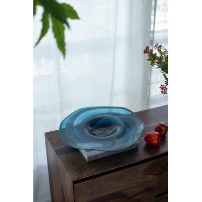 Glass Decorative Plate 1
