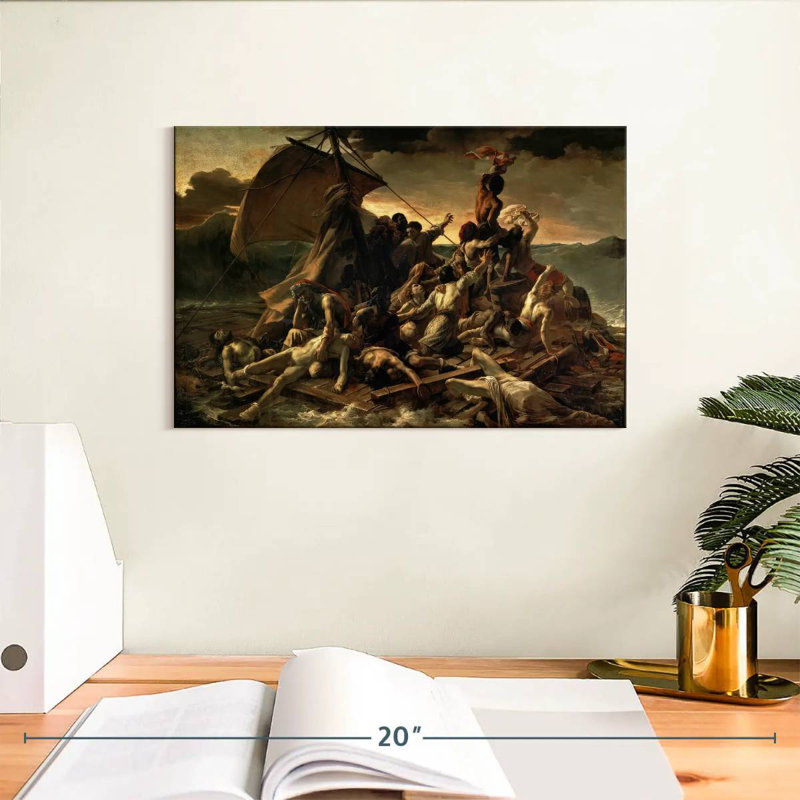 Leisha The Raft Of The Medusa, 8" H x 12" W