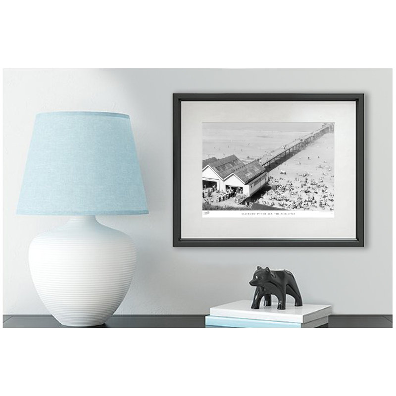 Saltburn By The Sea, The Pier C1960 - Single Picture Frame Print, 60cm H x 80cm W x 2.3cm D