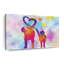 «Cat and Dog Love» sur impression sur toile-972000662