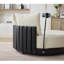 Fauteuil pivotant rond surdimensionné de 52,75 po-780448301