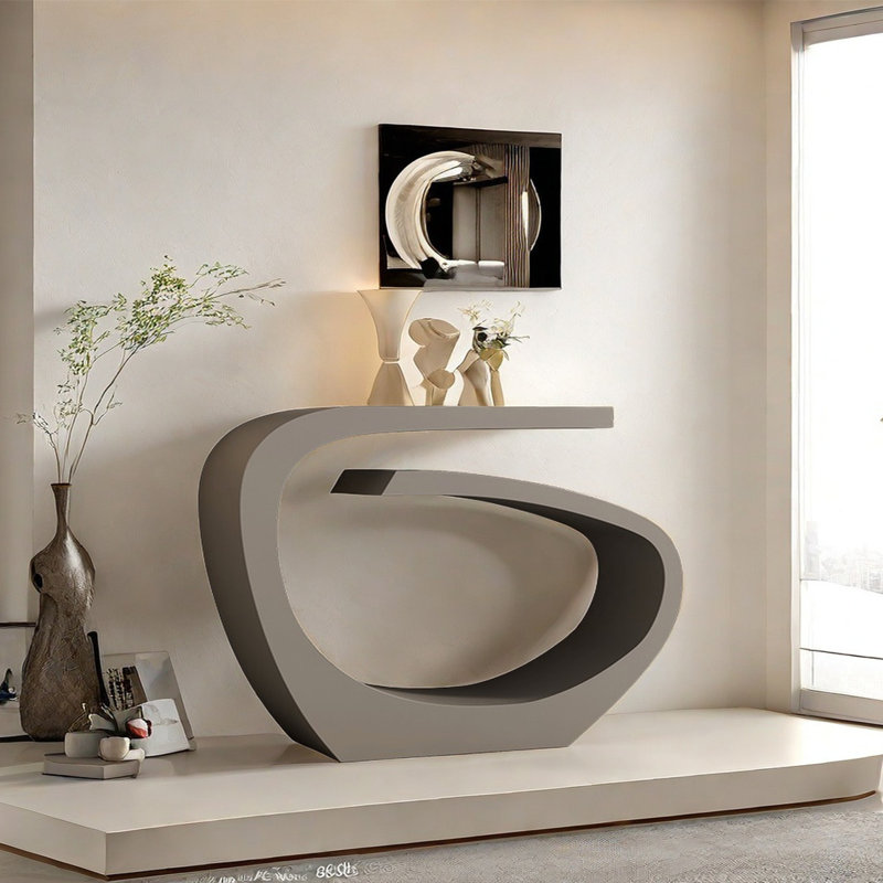 Alquan, 33.46" H x 55.12" W x 11.81" D, Gray