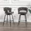 Ensemble de 2 tabourets de bar 28 po-1944458261