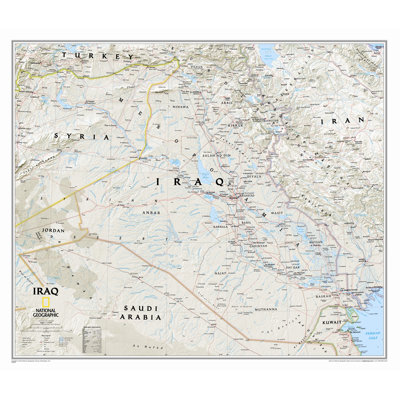 Iraq Classic Wall Map