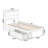 Elliana Solid Wood Platform Bed with Storage Drawers & Built-in Charging Station-81970970-81970971