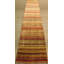 Tapis transitionnel multicolore en laine tissé à plat rouge Lush-16327781
