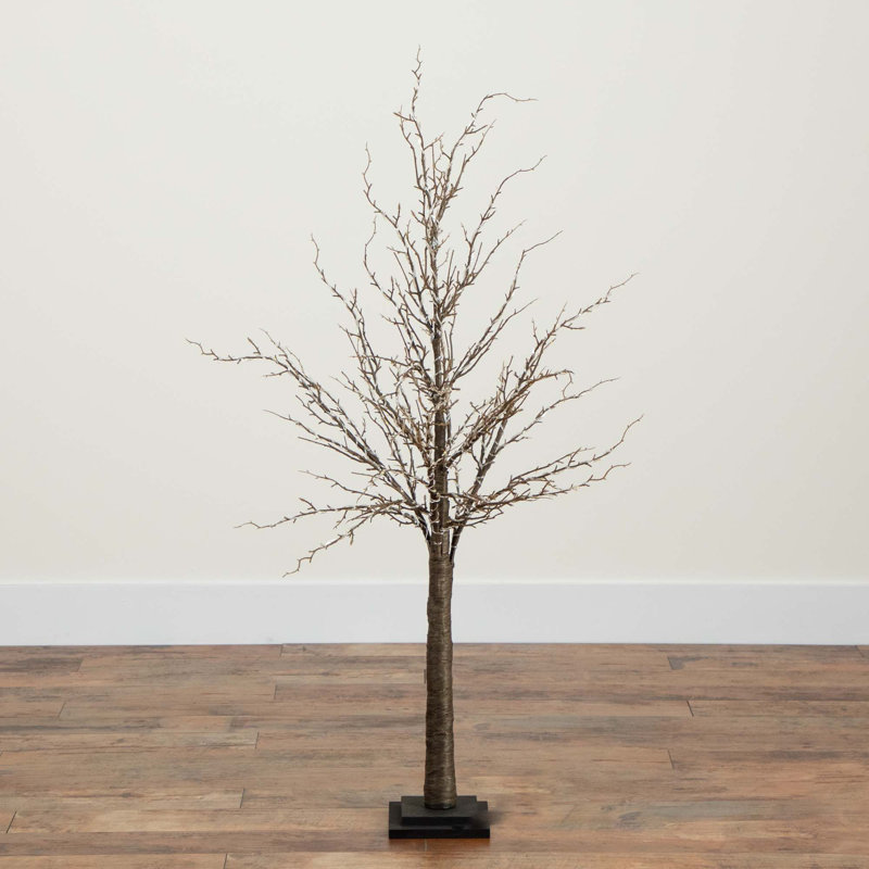 4 pi Arbre artificiel pré-éclairé avec 240 lumières DEL blanc chaud