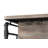 Antique Oak & Sandy Gray Finish Counter Height Table