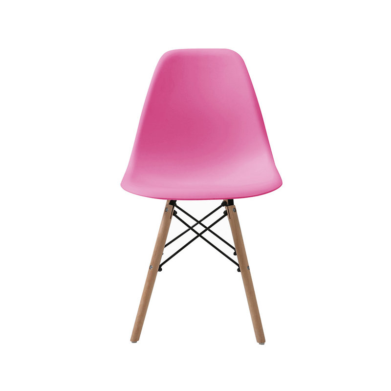 Chaise de salle à manger Gloria, Rose