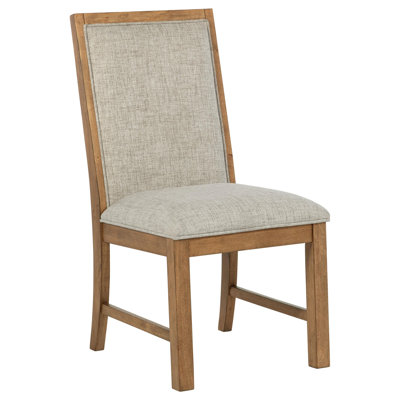 Elyssa Upholstered Side Chair Natural Brown