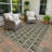 Machine Washable Indoor/Outdoor Lipman ACN2416 Geometric Rug-1344601797