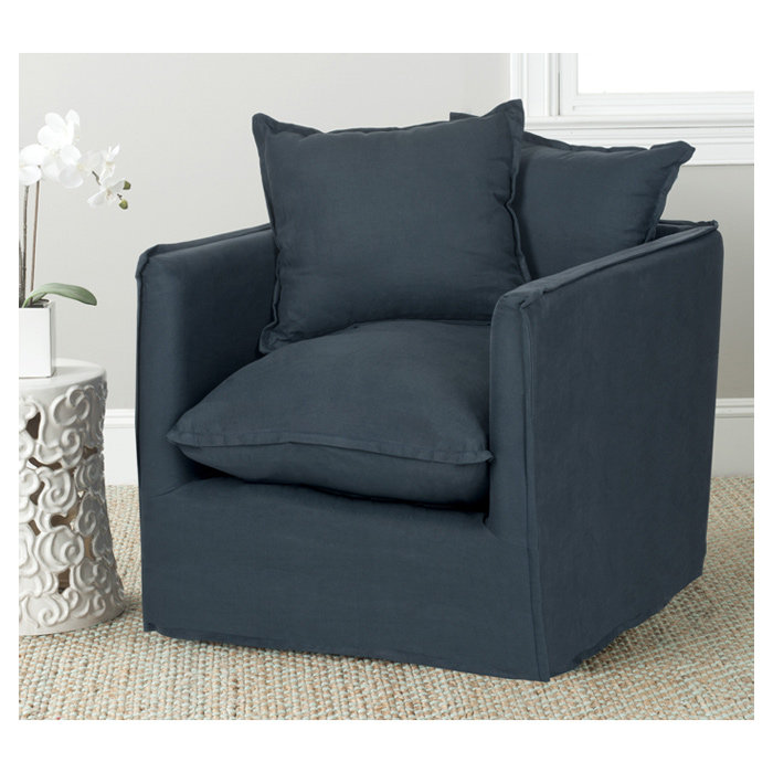 Fauteuil de 29,9 po de large Adamstown, Bleu clair