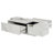 Rectangular Sliding Top Coffee Table with 2 Drawers and 2 Hidden Storage
