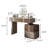 47.24"Minimalist Retractable Dressing Table