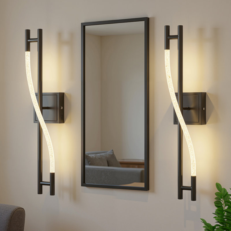 Applique murale moderne 24,8 po DEL