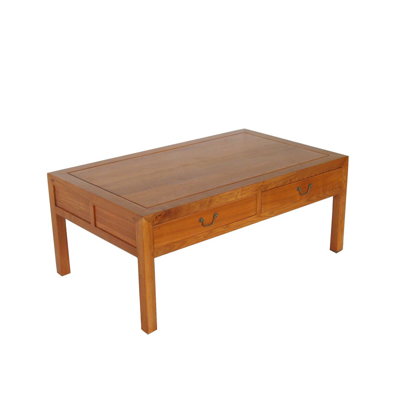 Table basse à deux tiroirs