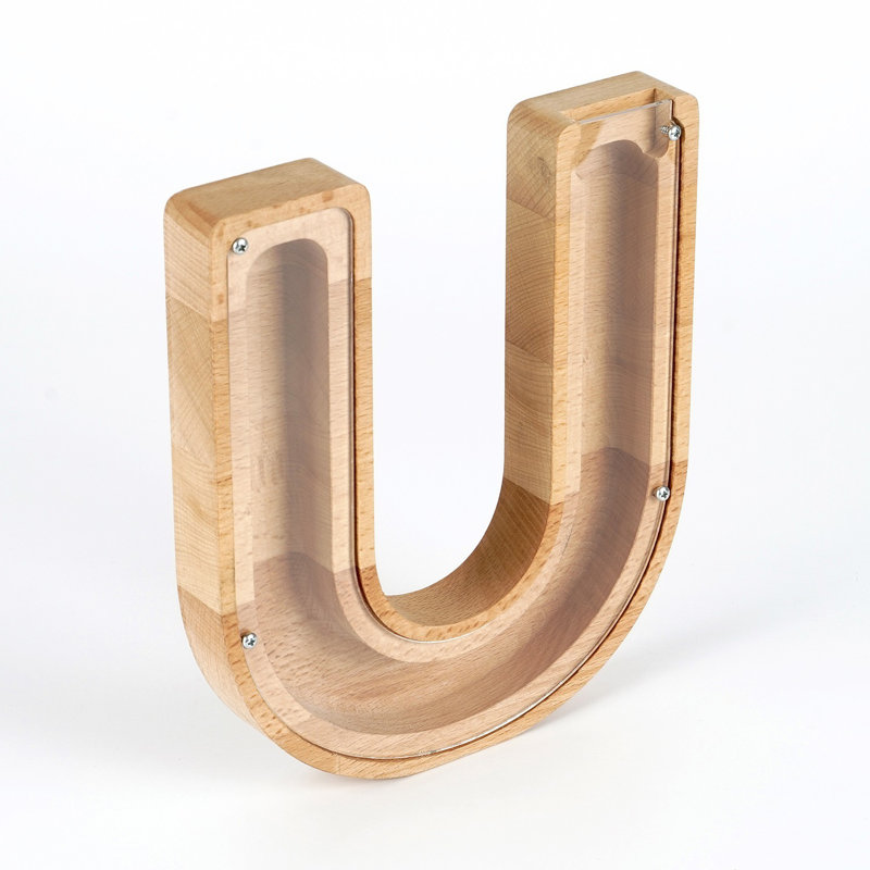 Tirelire Jetter tirelire, U