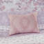 Édredon rose à motif cachemire floral pour lit simple / simple TG, 2 taies décoratives, coussins décoratifs, nettoyage des taches, lavable à la machine-126060575