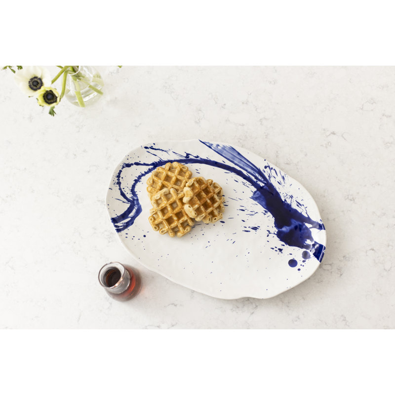 Burlington Oval Platter, L, Artisan Blue