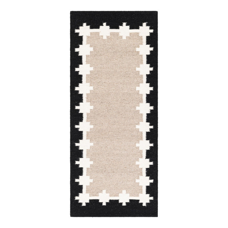 Tapis Bungalow Rose Aabha Haymana, Tapis de couloir 2 pi x 5 pi 1 po