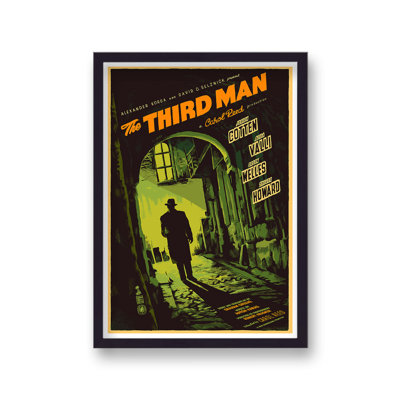 The Third Man V2 Reimagined Movie Poster - Single Picture Frame Print