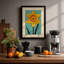 Daffodil Study Botanical - Framed Print-1268329753-1268329759