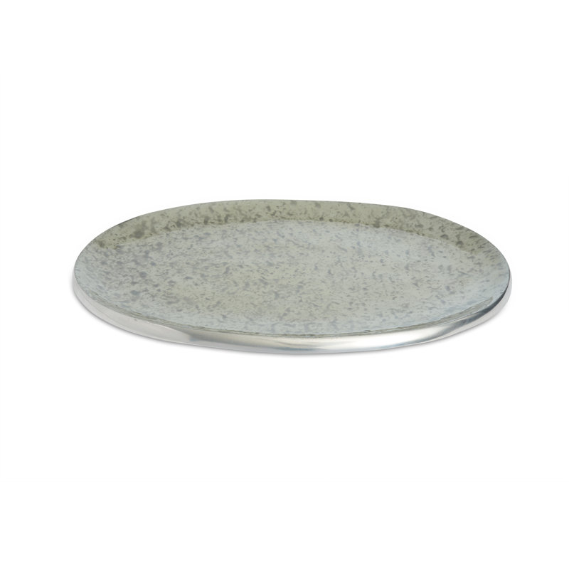 Julia Knight Inc Eclipse Aluminum Platter, Mist